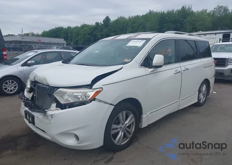 2011 Nissan Quest S/Sv/Sl/Le z USA, uszkodzony, nr VIN JN8AE2KP6B9010742